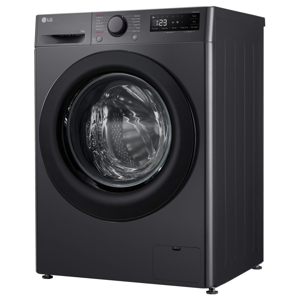 LG Series 4 AI Direct Drive 10kg Washing Machine F4Y510GBLN1 - Slate Grey LG Series 4 AI Direct Drive 10kg Washing Machine F4Y510GBLN1 - Slate Grey