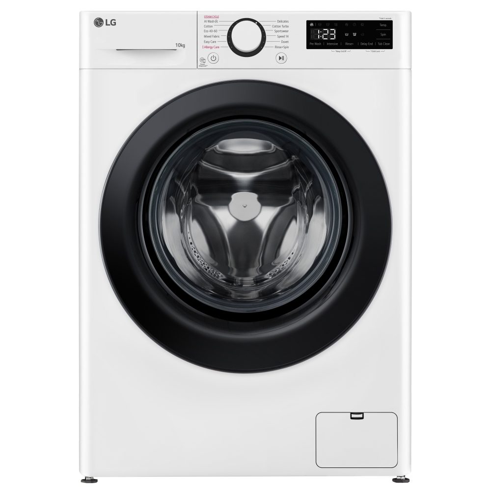 LG Series 4 AI Direct Drive 10kg Washing Machine F4Y510WBLN1 - White