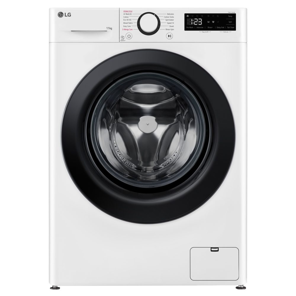 LG Series 4 AI Direct Drive 11kg Washing Machine F4Y511WBLN1 - White