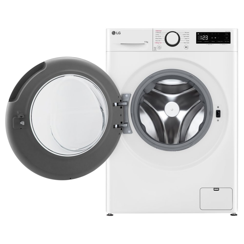 LG Series 4 AI Direct Drive 11kg Washing Machine F4Y511WBLN1 - White LG Series 4 AI Direct Drive 11kg Washing Machine F4Y511WBLN1 - White