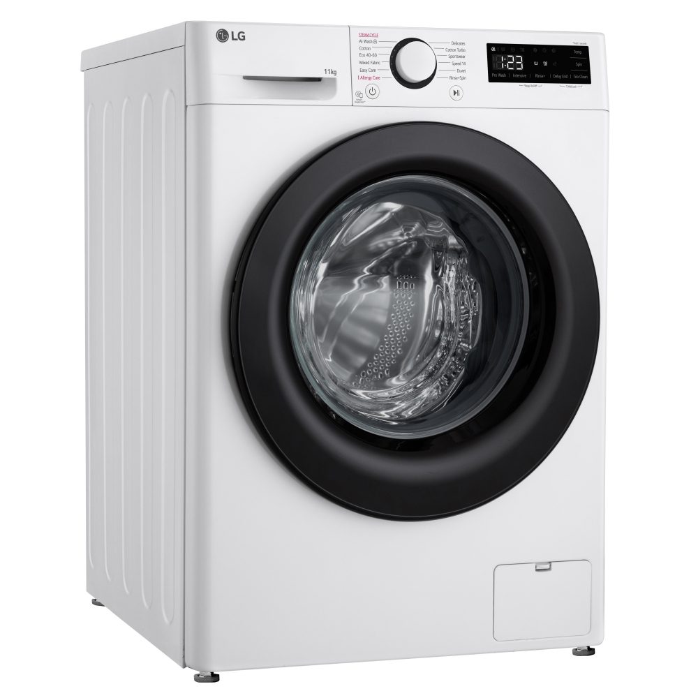 LG Series 4 AI Direct Drive 11kg Washing Machine F4Y511WBLN1 - White LG Series 4 AI Direct Drive 11kg Washing Machine F4Y511WBLN1 - White