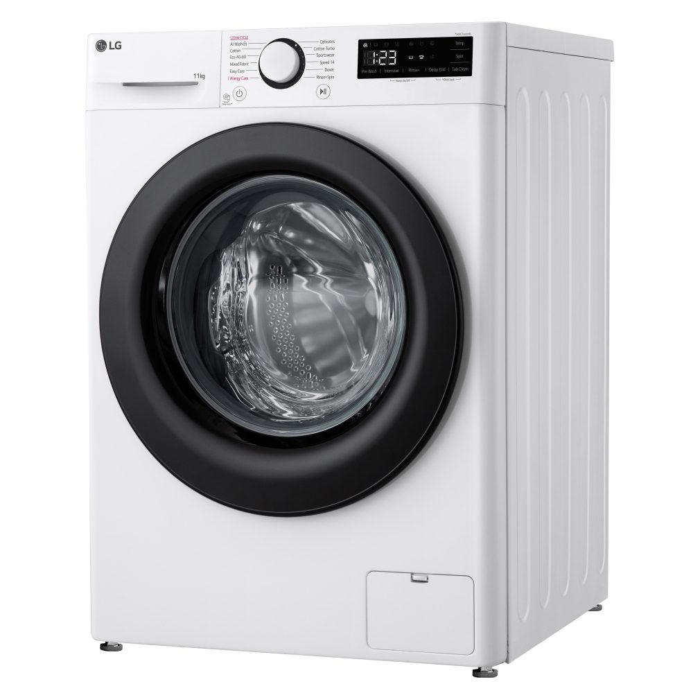 LG Series 4 AI Direct Drive 11kg Washing Machine F4Y511WBLN1 - White LG Series 4 AI Direct Drive 11kg Washing Machine F4Y511WBLN1 - White