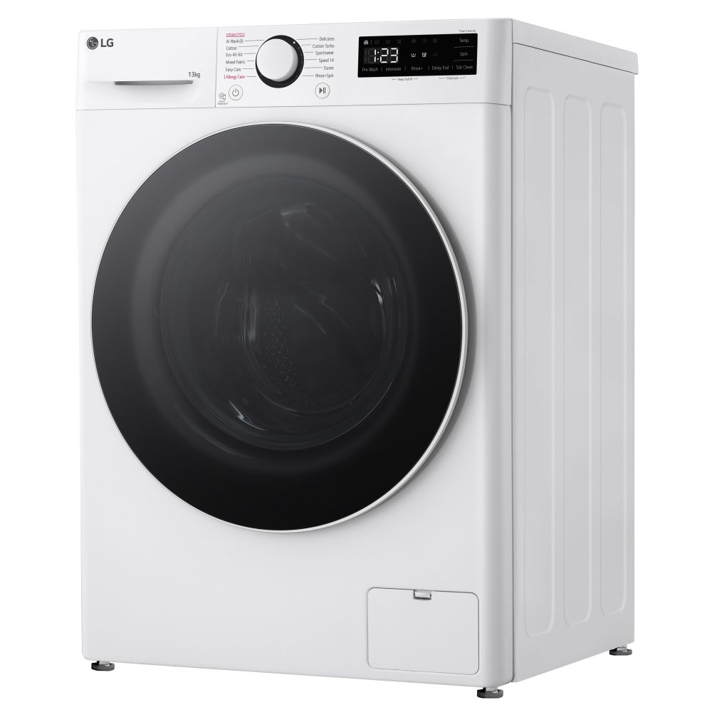 LG Series 4 AI Direct Drive 13kg Washing Machine F4Y513WWLN1 - White LG Series 4 AI Direct Drive 13kg Washing Machine F4Y513WWLN1 - White