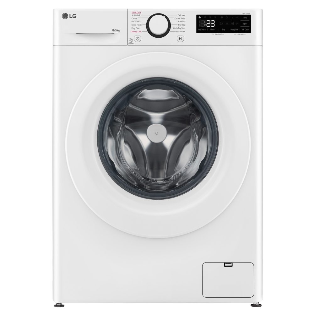LG Series 3 Counter-Depth MAX 8kg Washer Dryer FWY385WWLN1 - White