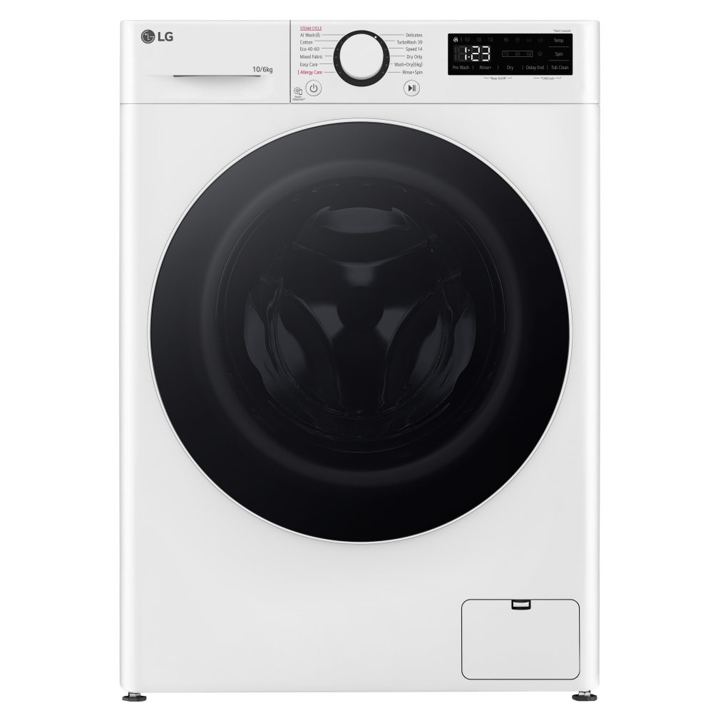LG Series 4 Pro AI Direct Drive 10kg Washer Dryer FWY706WWTN1 - White
