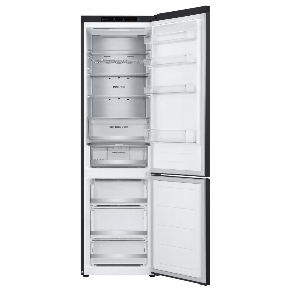 LG 60cm Frost Free Fridge Freezer GBV5240CEP - Matte Black LG 60cm Frost Free Fridge Freezer GBV5240CEP - Matte Black