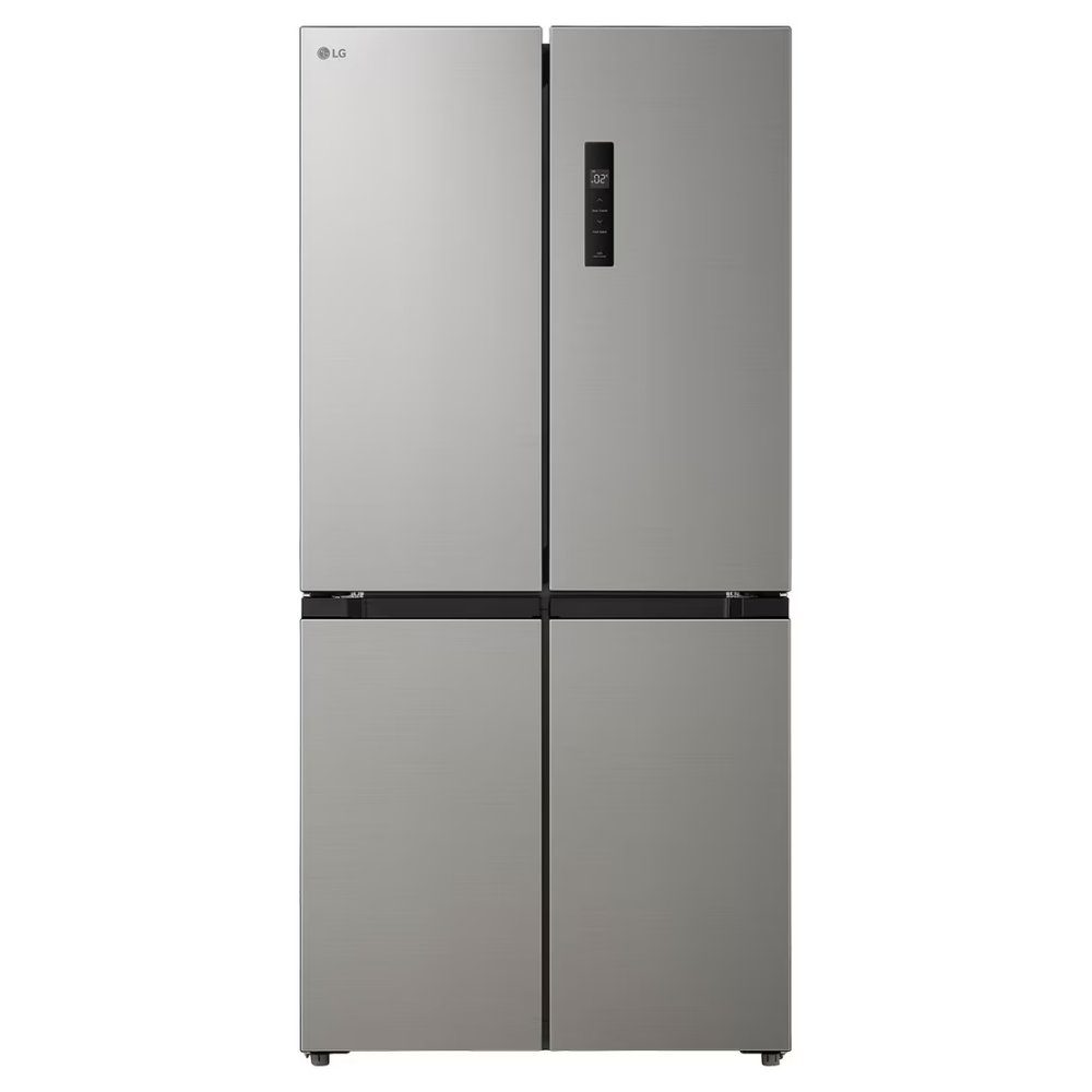 LG  Slim French Style Fridge Freezer Non Ice And Water GMM41MSBEM - Silver