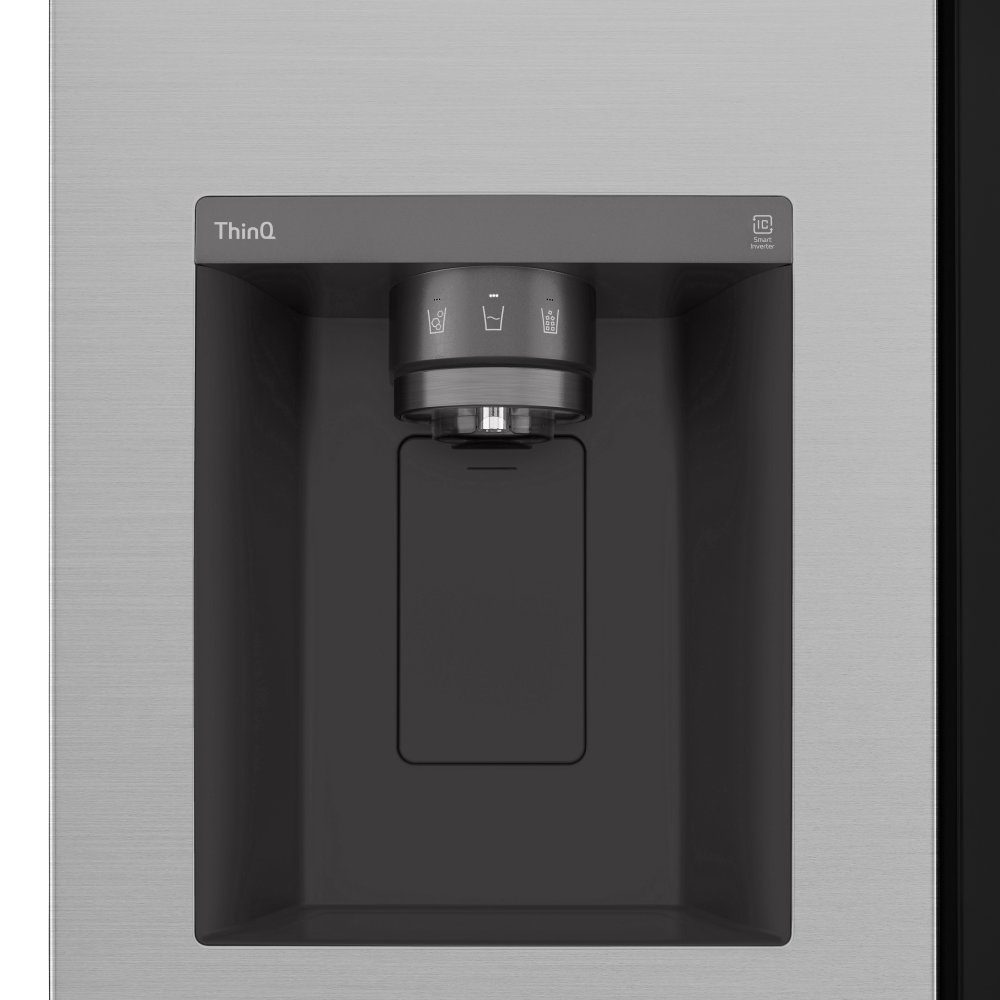 LG Instaview American Fridge Freezer With Ice & Water GSGV80PYLL - Silver LG Instaview American Fridge Freezer With Ice & Water GSGV80PYLL - Silver