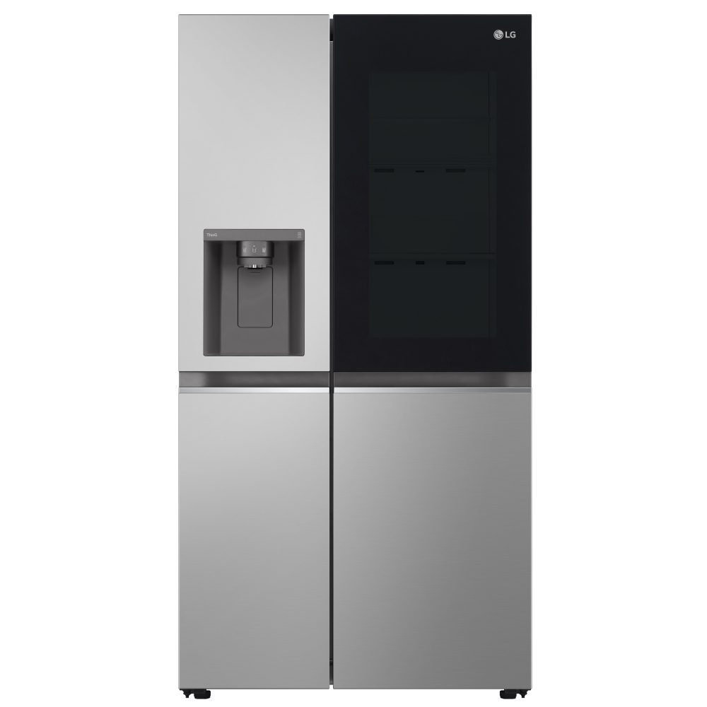 LG Instaview American Fridge Freezer With Ice & Water Non Plumbed GSGV81PYLL - Stainless Steel LG Instaview American Fridge Freezer With Ice & Water Non Plumbed GSGV81PYLL - Stainless Steel