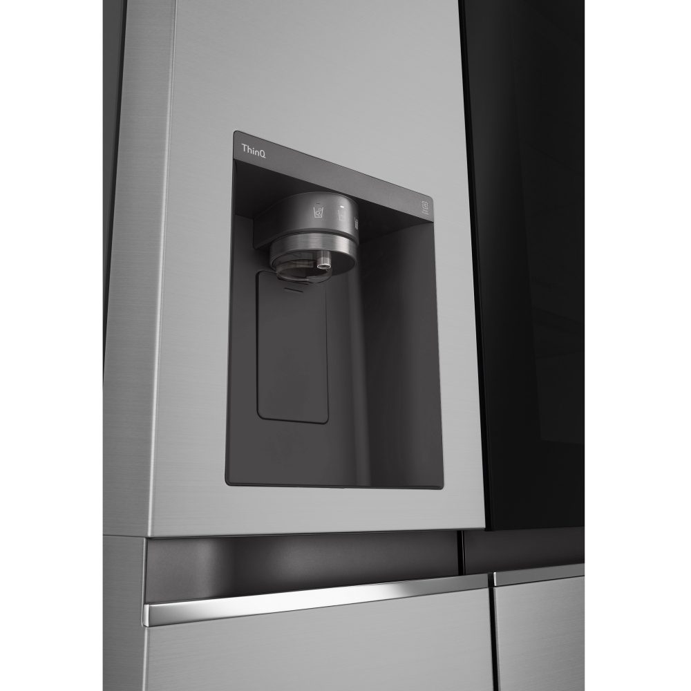 LG Instaview American Fridge Freezer With Ice & Water Non Plumbed GSGV81PYLL - Stainless Steel LG Instaview American Fridge Freezer With Ice & Water Non Plumbed GSGV81PYLL - Stainless Steel