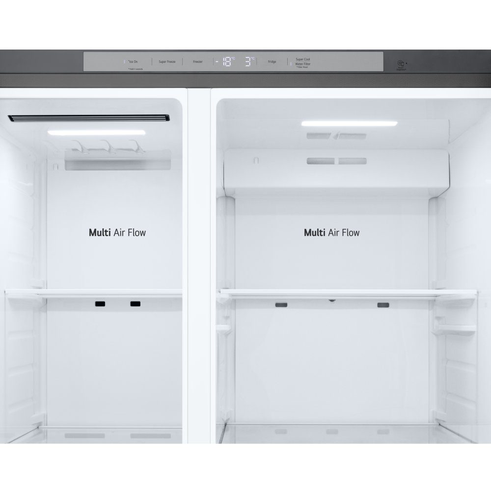 LG American Fridge Freezer Ice & Water GSLC40PYPE - Silver LG American Fridge Freezer Ice & Water GSLC40PYPE - Silver