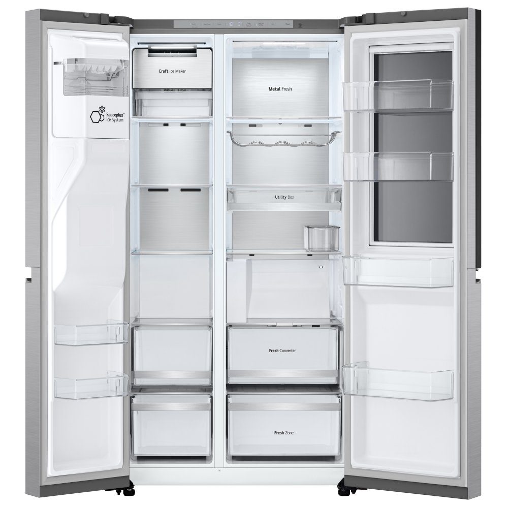 LG Door In Door Instaview American Fridge Freezer With Craft Ice & Water GSXE90BSDD - Stainless Steel LG Door In Door Instaview American Fridge Freezer With Craft Ice & Water GSXE90BSDD - Stainless Steel