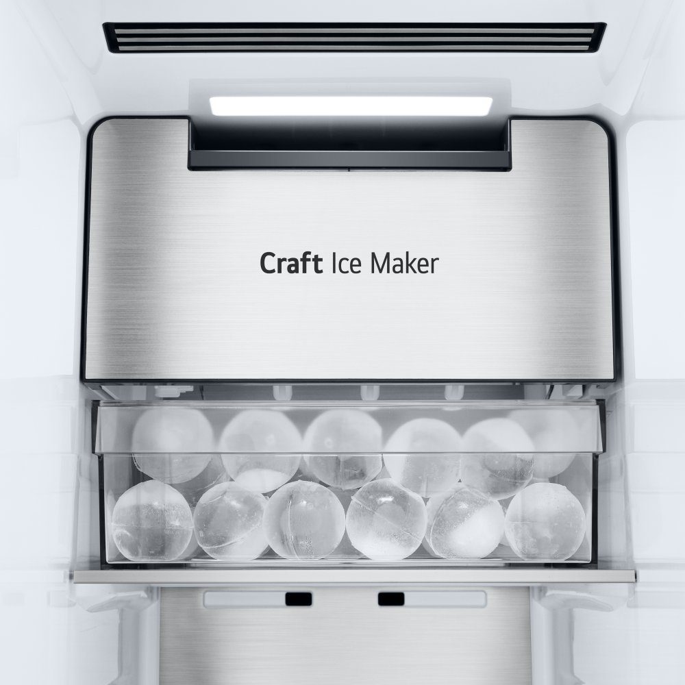 LG Door In Door Instaview American Fridge Freezer With Craft Ice & Water GSXE90BSDD - Stainless Steel LG Door In Door Instaview American Fridge Freezer With Craft Ice & Water GSXE90BSDD - Stainless Steel