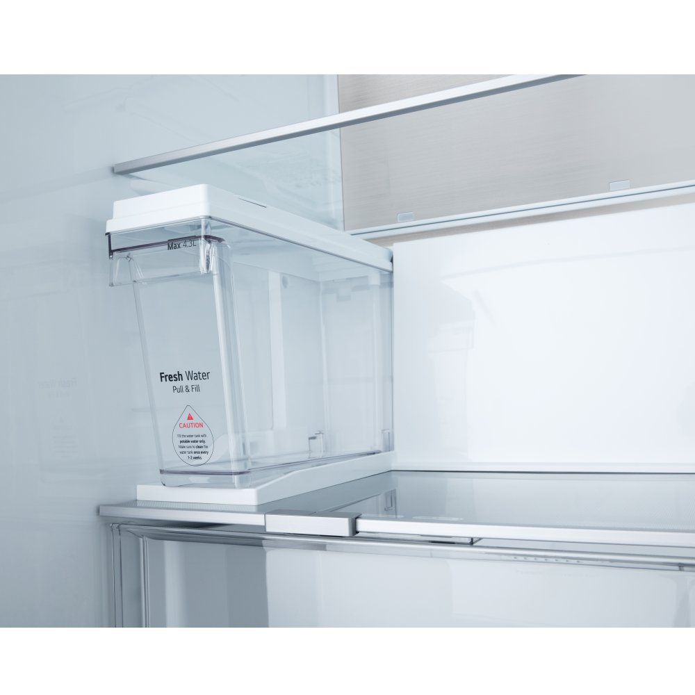 LG Door In Door Instaview American Fridge Freezer With Ice & Water Non Plumbed GSXE91BSAD - Stainless Steel LG Door In Door Instaview American Fridge Freezer With Ice & Water Non Plumbed GSXE91BSAD - Stainless Steel