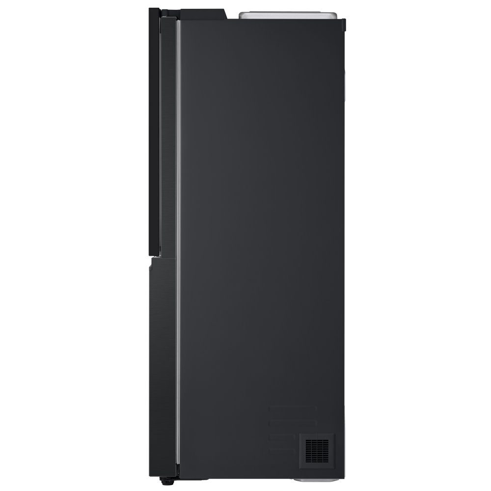LG Door In Door Instaview American Fridge Freezer With Ice & Water Non Plumbed GSXE91EVAD - Black Steel LG Door In Door Instaview American Fridge Freezer With Ice & Water Non Plumbed GSXE91EVAD - Black Steel