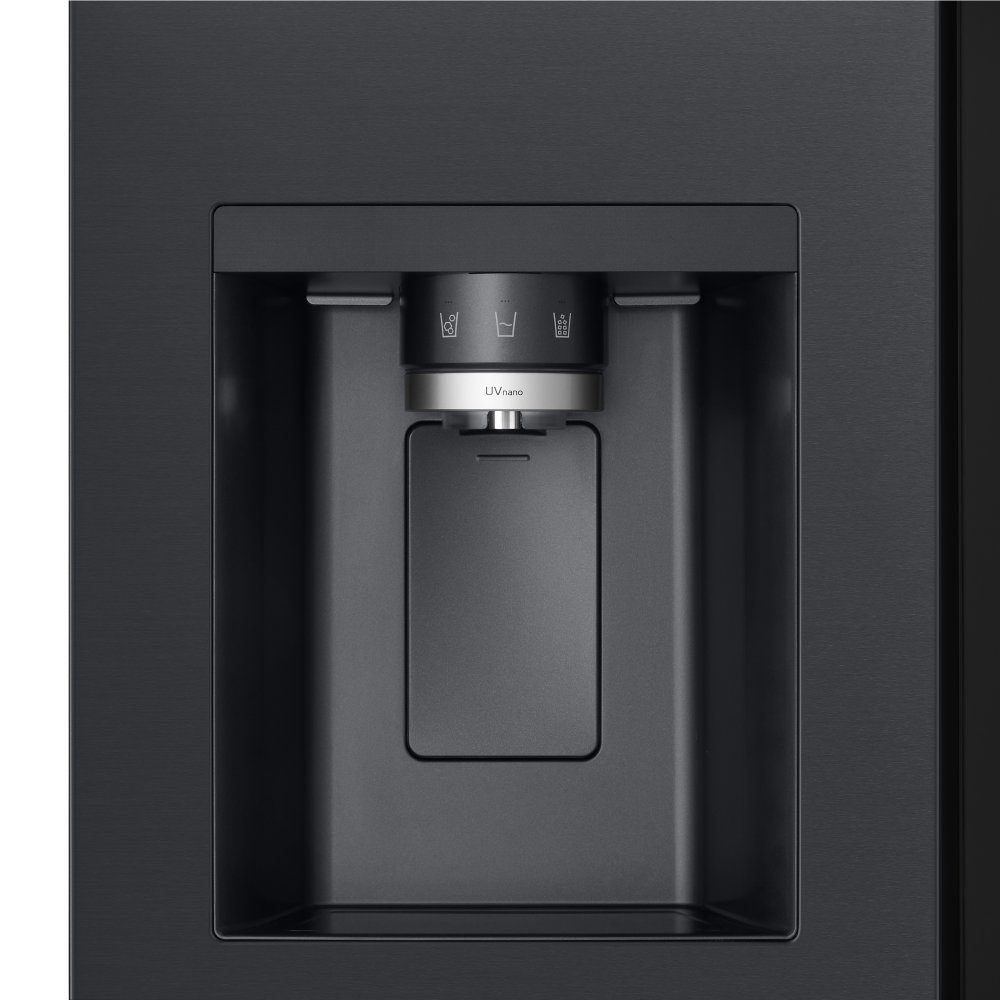 LG Door In Door Instaview American Fridge Freezer With Ice & Water Non Plumbed GSXE91EVAD - Black Steel LG Door In Door Instaview American Fridge Freezer With Ice & Water Non Plumbed GSXE91EVAD - Black Steel