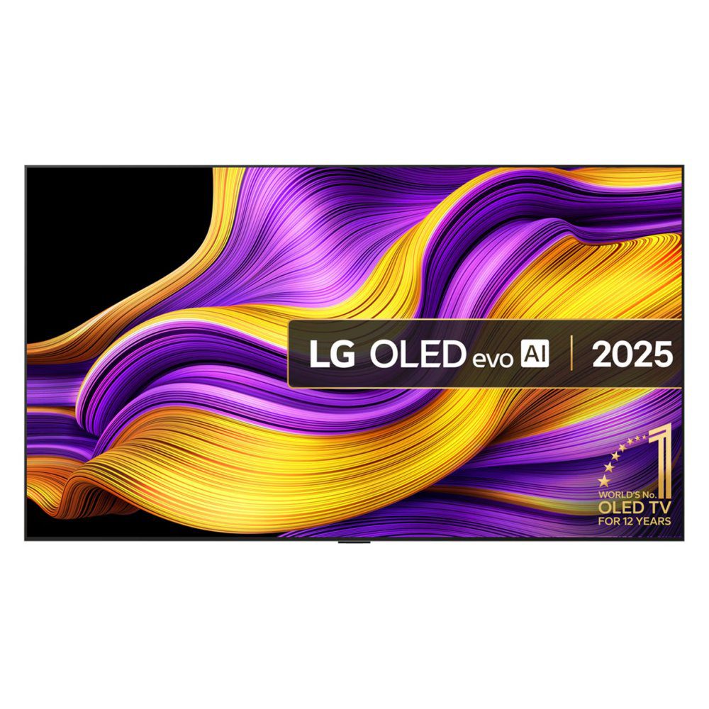LG  2025 77" Evo AI G5 OLED 4K Smart TV OLED77G54LW - Silver