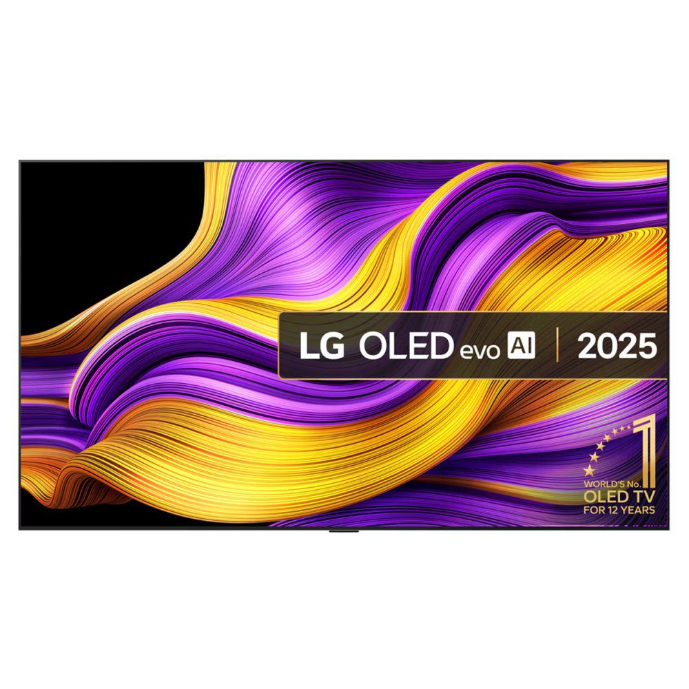 LG  2025 83" Evo AI G5 OLED 4K Smart TV OLED83G54LW - Silver