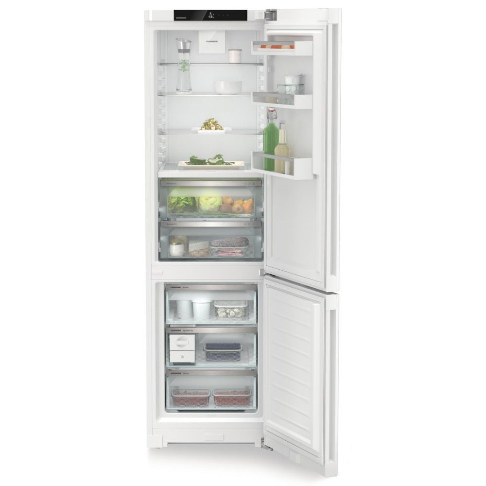 Liebherr 60cm Plus Biofresh Frost Free Fridge Freezer CBNA572I - White Liebherr 60cm Plus Biofresh Frost Free Fridge Freezer CBNA572I - White