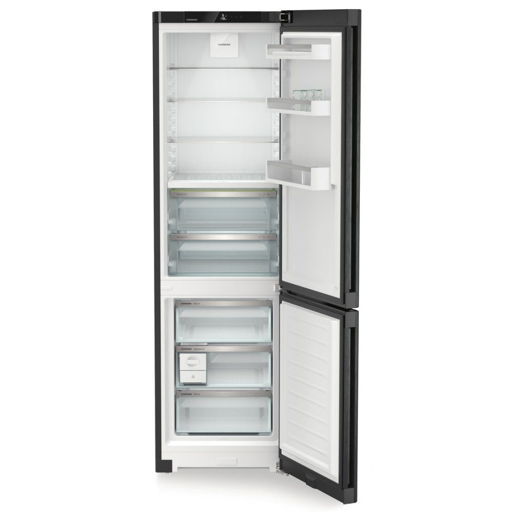Liebherr 60cm Plus Biofresh Frost Free Fridge Freezer CBNBDA572I - BLACK STEEL Liebherr 60cm Plus Biofresh Frost Free Fridge Freezer CBNBDA572I - BLACK STEEL
