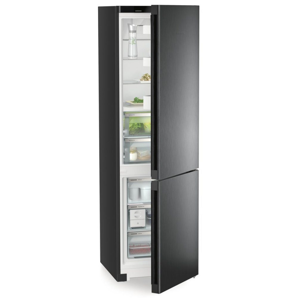 Liebherr 60cm Plus Biofresh Frost Free Fridge Freezer CBNBDA572I - BLACK STEEL Liebherr 60cm Plus Biofresh Frost Free Fridge Freezer CBNBDA572I - BLACK STEEL
