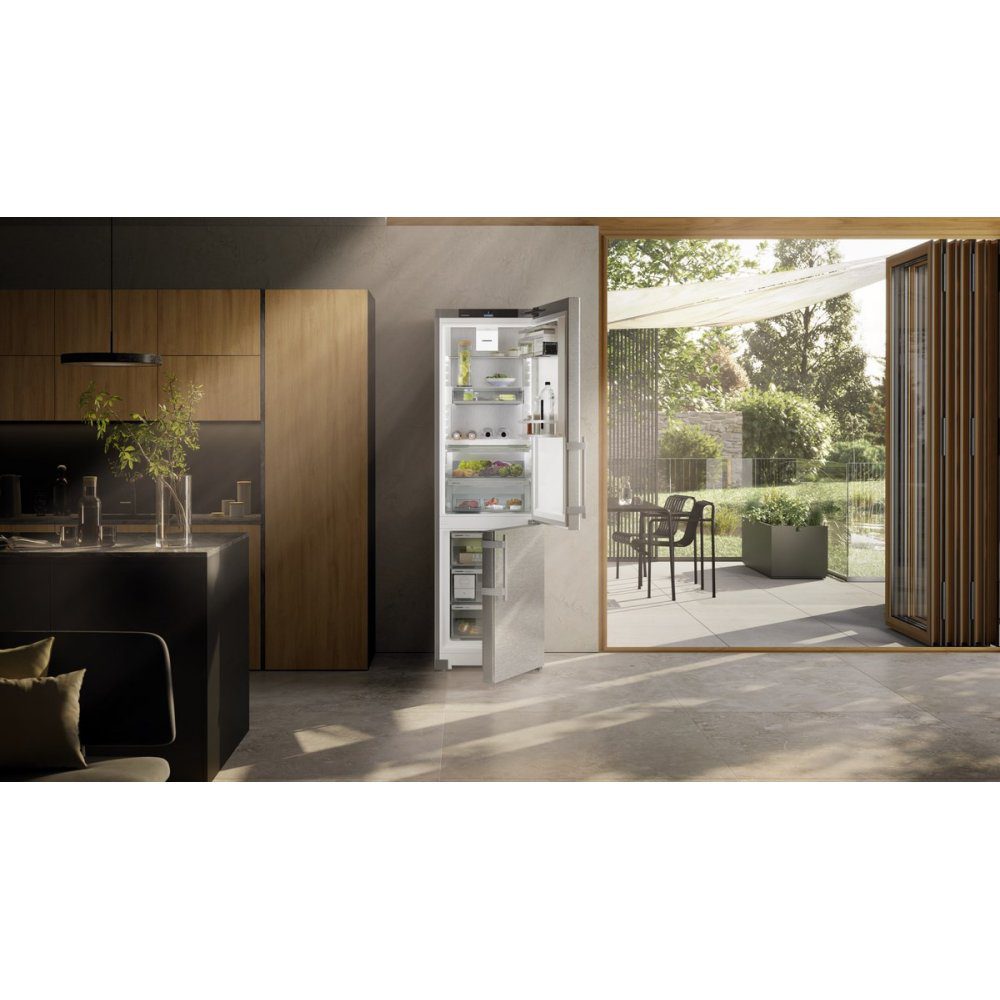 Liebherr 60cm Prime Biofresh Frost Free Fridge Freezer CBNSDA575I - STAINLESS STEEL Liebherr 60cm Prime Biofresh Frost Free Fridge Freezer CBNSDA575I - STAINLESS STEEL