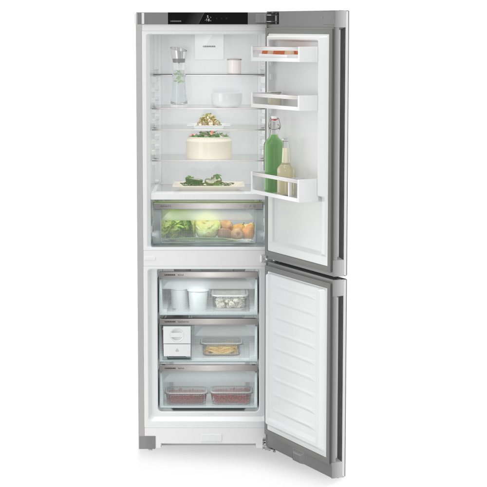 Liebherr 60cm Plus Biofresh Frost Free Fridge Freezer CBNSFC5223 - Silver Liebherr 60cm Plus Biofresh Frost Free Fridge Freezer CBNSFC5223 - Silver