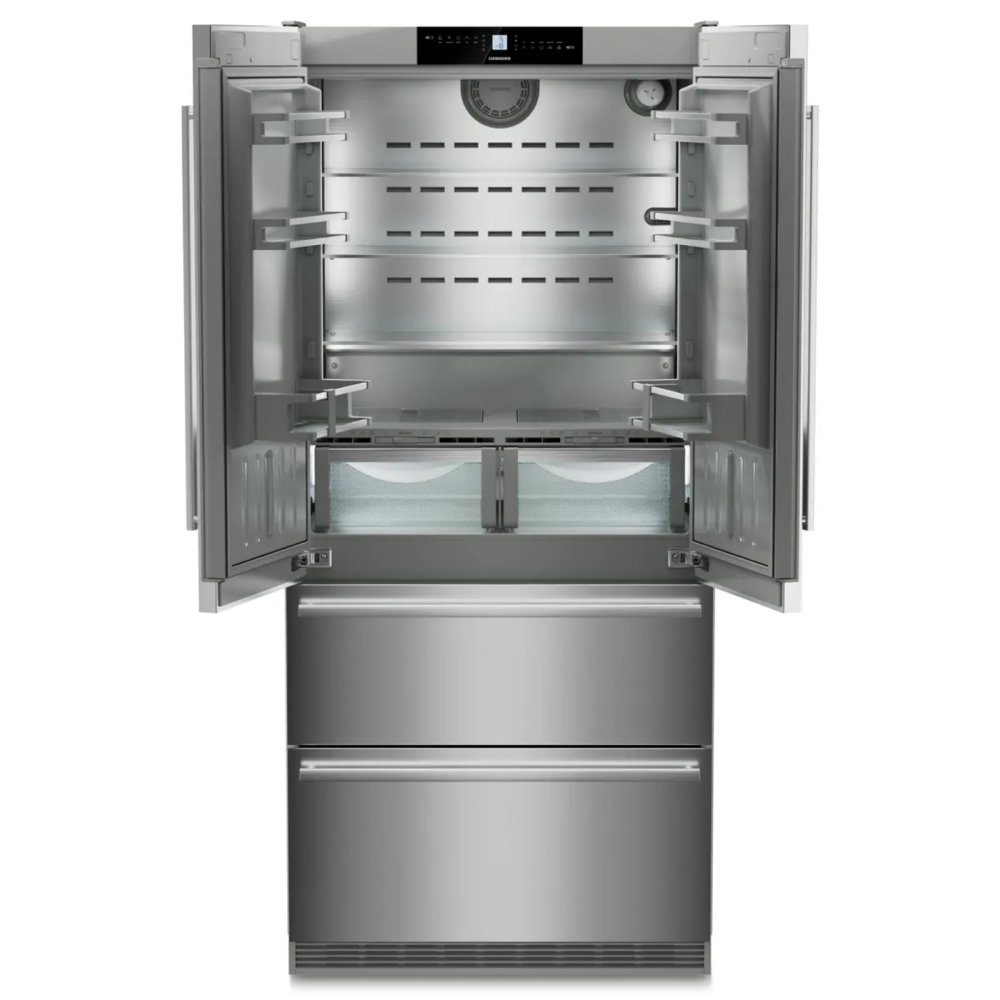 Liebherr Premium Plus Biofresh French Style Fridge Freezer With Ice Maker CBNSTE8872 - STAINLESS STEEL Liebherr Premium Plus Biofresh French Style Fridge Freezer With Ice Maker CBNSTE8872 - STAINLESS STEEL