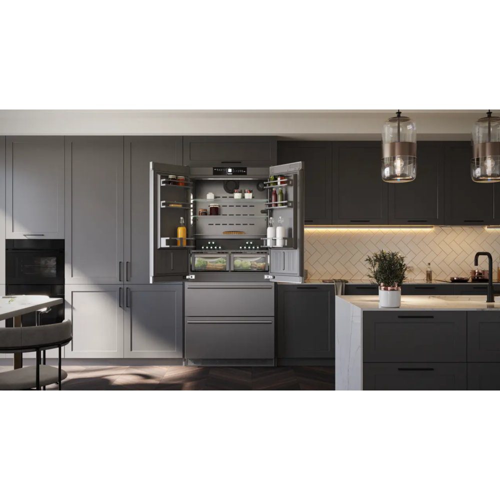 Liebherr Premium Plus Biofresh French Style Fridge Freezer With Ice Maker CBNSTE8872 - STAINLESS STEEL Liebherr Premium Plus Biofresh French Style Fridge Freezer With Ice Maker CBNSTE8872 - STAINLESS STEEL
