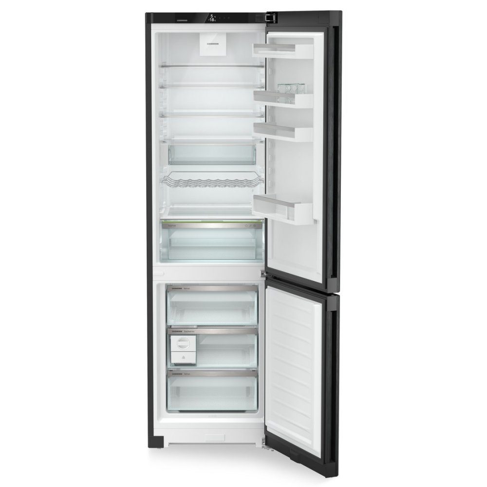 Liebherr 60cm Plus Frost Free Fridge Freezer CNBDA5723 - BLACK STEEL Liebherr 60cm Plus Frost Free Fridge Freezer CNBDA5723 - BLACK STEEL