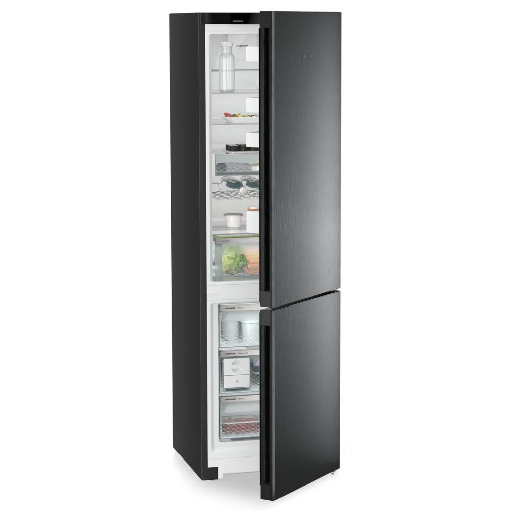 Liebherr 60cm Plus Frost Free Fridge Freezer CNBDA5723 - BLACK STEEL Liebherr 60cm Plus Frost Free Fridge Freezer CNBDA5723 - BLACK STEEL