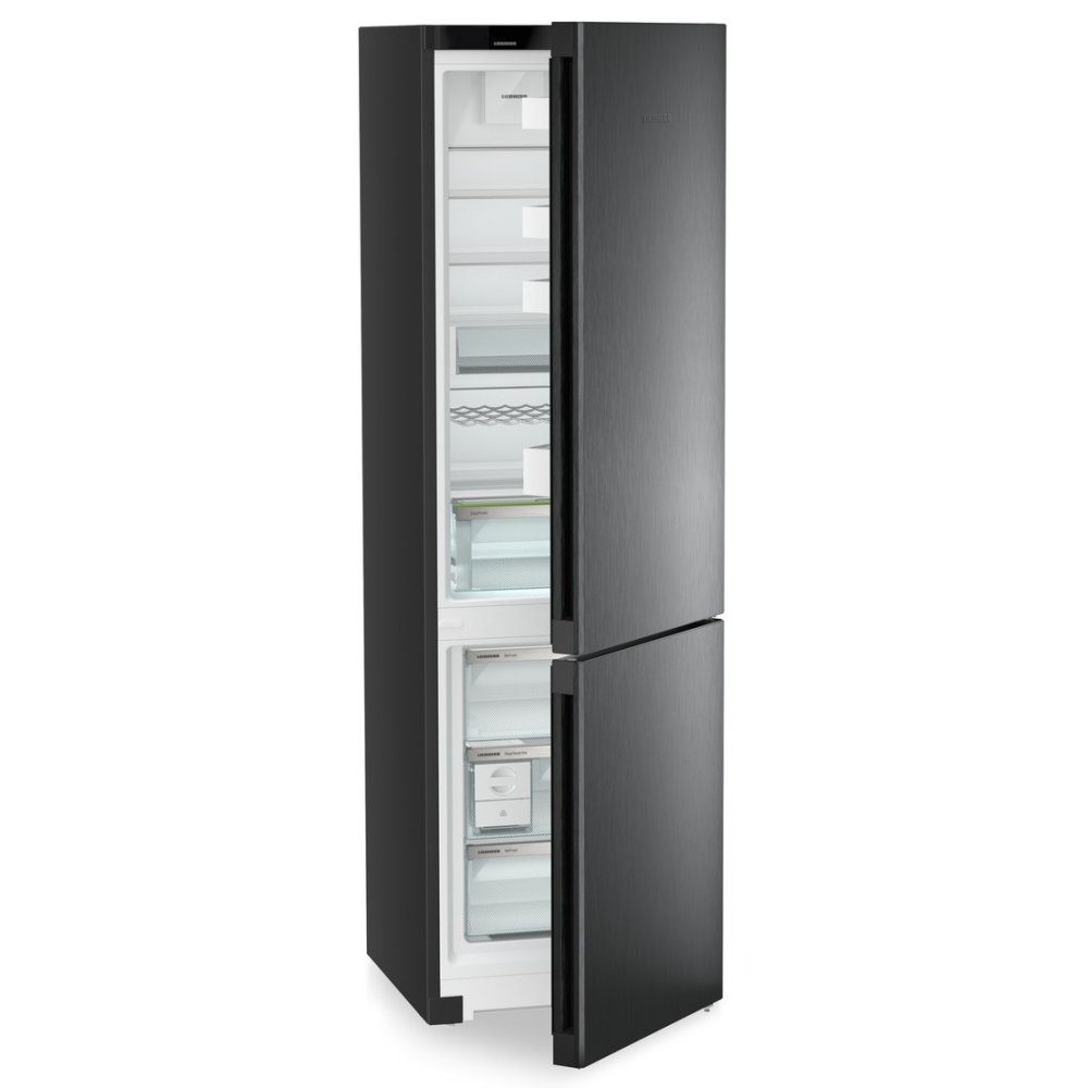Liebherr 60cm Plus Frost Free Fridge Freezer CNBDA5723 - BLACK STEEL Liebherr 60cm Plus Frost Free Fridge Freezer CNBDA5723 - BLACK STEEL
