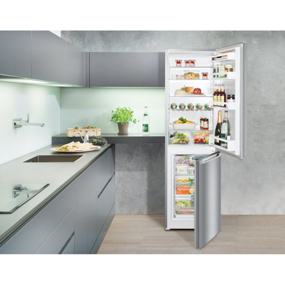 Liebherr 55cm Comfort Fridge Freezer CUELE3331 - Silver Liebherr 55cm Comfort Fridge Freezer CUELE3331 - Silver