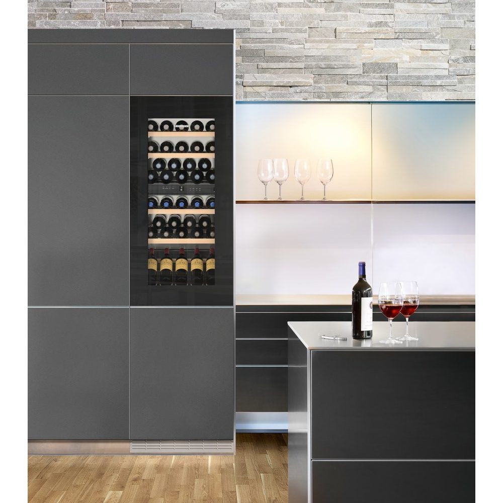 Liebherr 122cm Integrated In Column Vinidor Wine Cooler EWTGB2383 - BLACK Liebherr 122cm Integrated In Column Vinidor Wine Cooler EWTGB2383 - BLACK