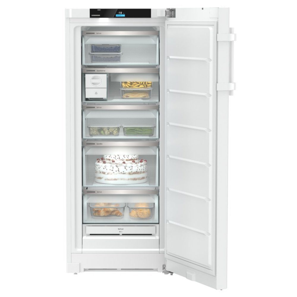 Liebherr 60cm Prime Freestanding Frost Free Freezer FNB465I - White Liebherr 60cm Prime Freestanding Frost Free Freezer FNB465I - White