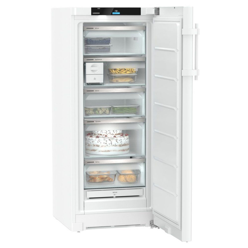 Liebherr 60cm Prime Freestanding Frost Free Freezer FNB465I - White Liebherr 60cm Prime Freestanding Frost Free Freezer FNB465I - White