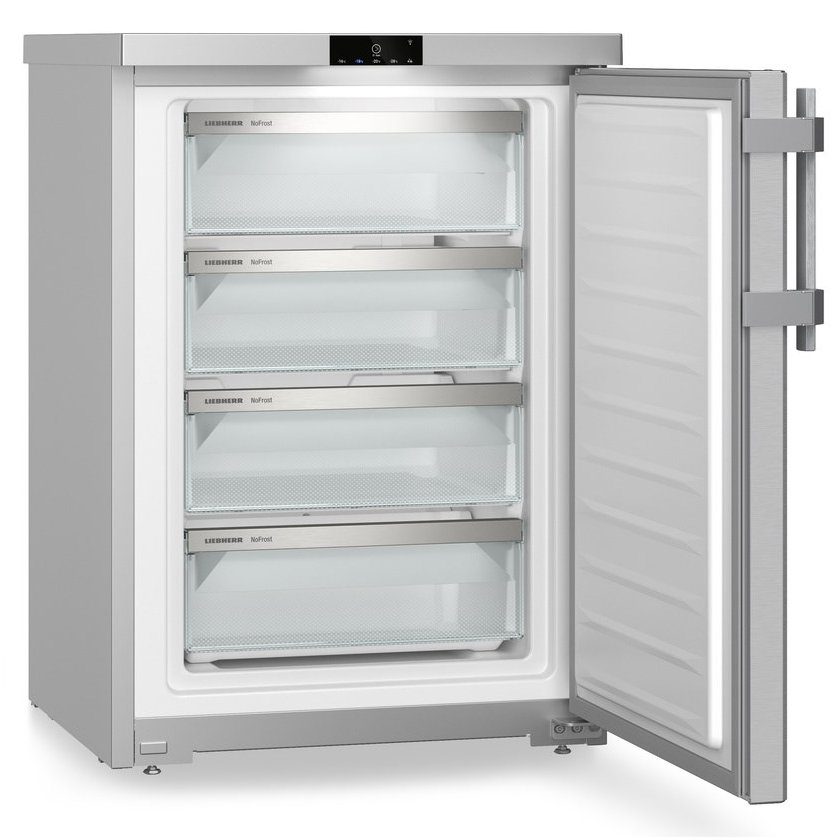 Liebherr 60cm Plus Freestanding Undercounter Frost Free Freezer FNSDDI1624 - Stainless Steel Liebherr 60cm Plus Freestanding Undercounter Frost Free Freezer FNSDDI1624 - Stainless Steel