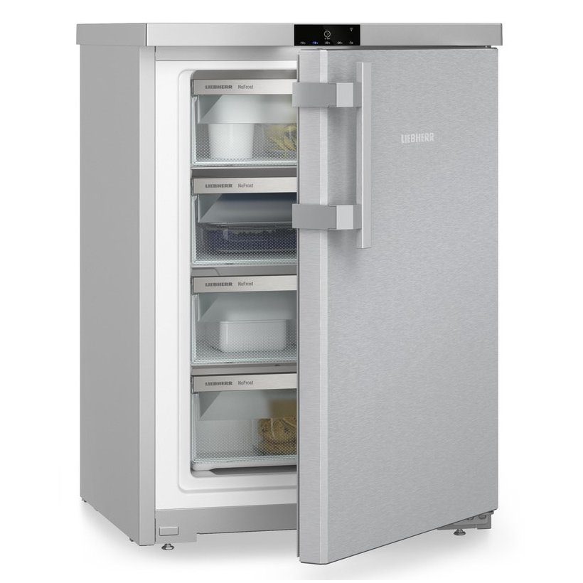 Liebherr 60cm Plus Freestanding Undercounter Frost Free Freezer FNSDDI1624 - Stainless Steel Liebherr 60cm Plus Freestanding Undercounter Frost Free Freezer FNSDDI1624 - Stainless Steel