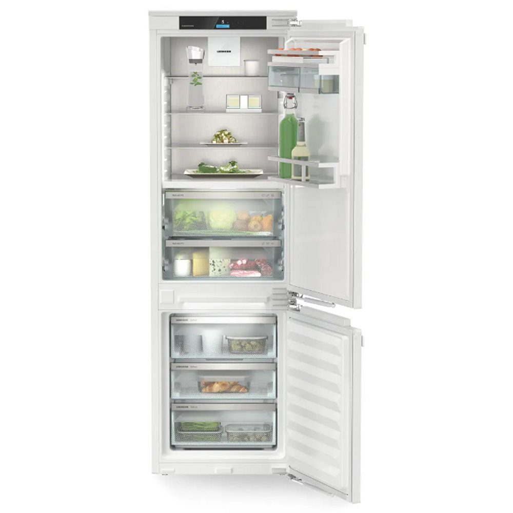 Liebherr  178cm Prime Biofresh Integrated 70/30 Frost Free Fridge Freezer ICBNCI5153