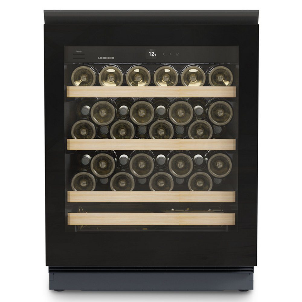 Liebherr  60cm Built Under Single Zone Wine Cooler UWGB3631 - BLACK