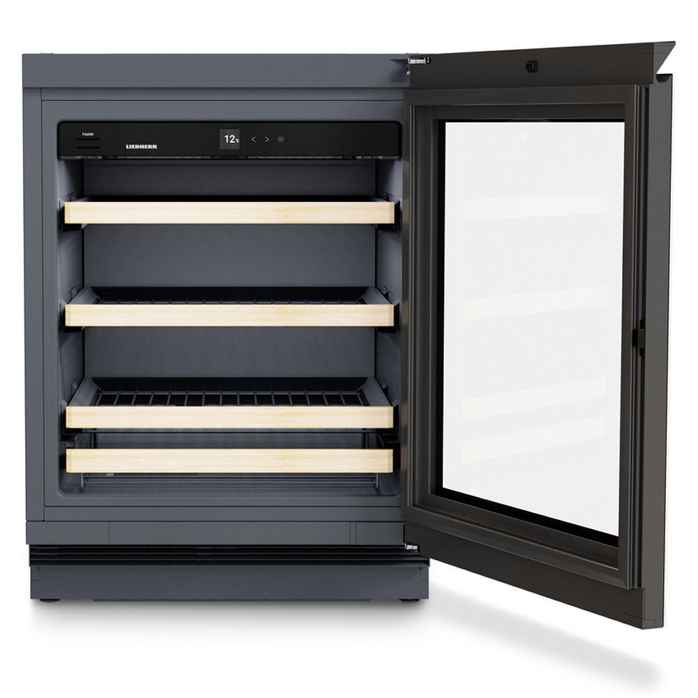 Liebherr 60cm Built Under Single Zone Wine Cooler UWGB3631 - BLACK Liebherr 60cm Built Under Single Zone Wine Cooler UWGB3631 - BLACK