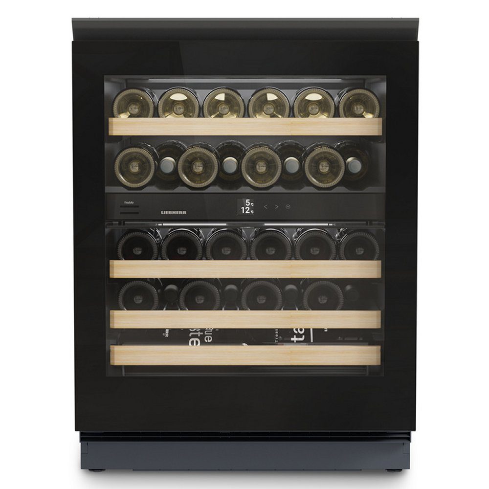 Liebherr  60cm Built Under Dual Zone Wine Cooler UWGB3632 - Black