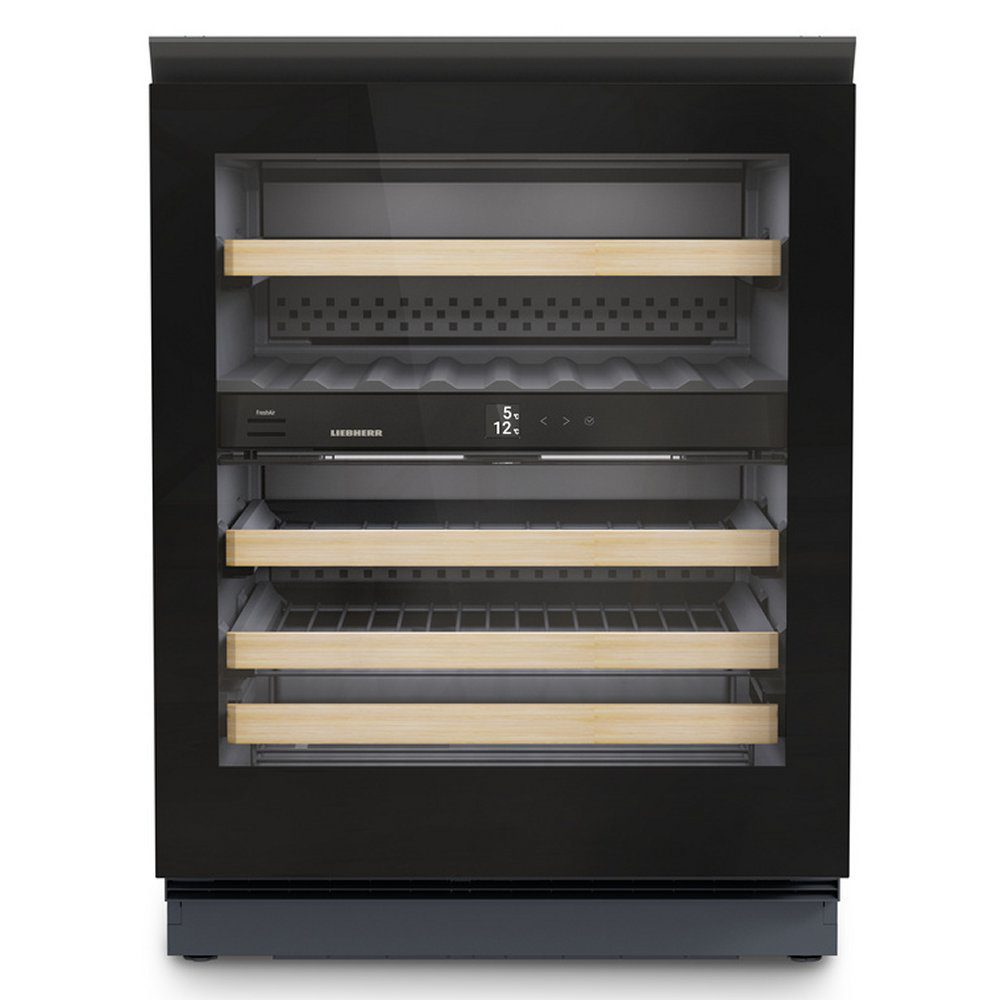 Liebherr 60cm Built Under Dual Zone Wine Cooler UWGB3632 - Black Liebherr 60cm Built Under Dual Zone Wine Cooler UWGB3632 - Black