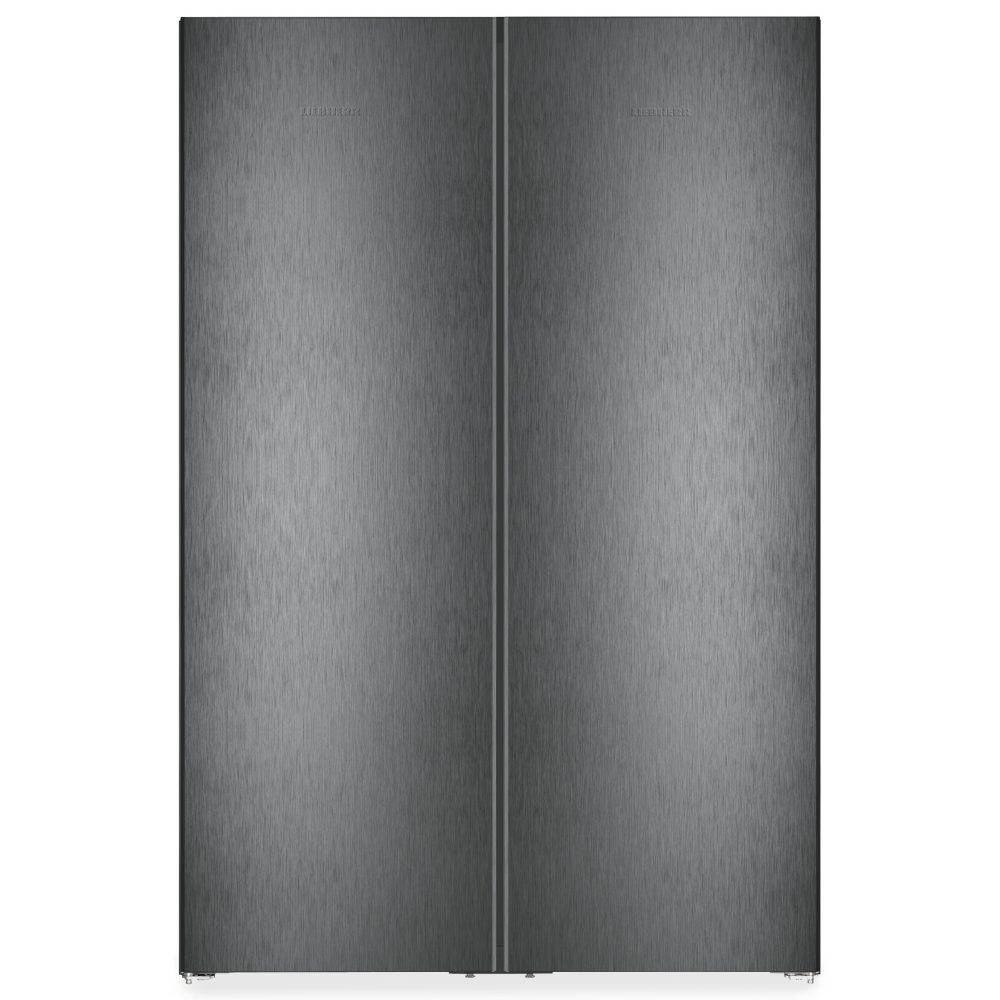 Liebherr 123cm Plus Side By Side Fridge Freezer XRFBD5220 - Black Steel