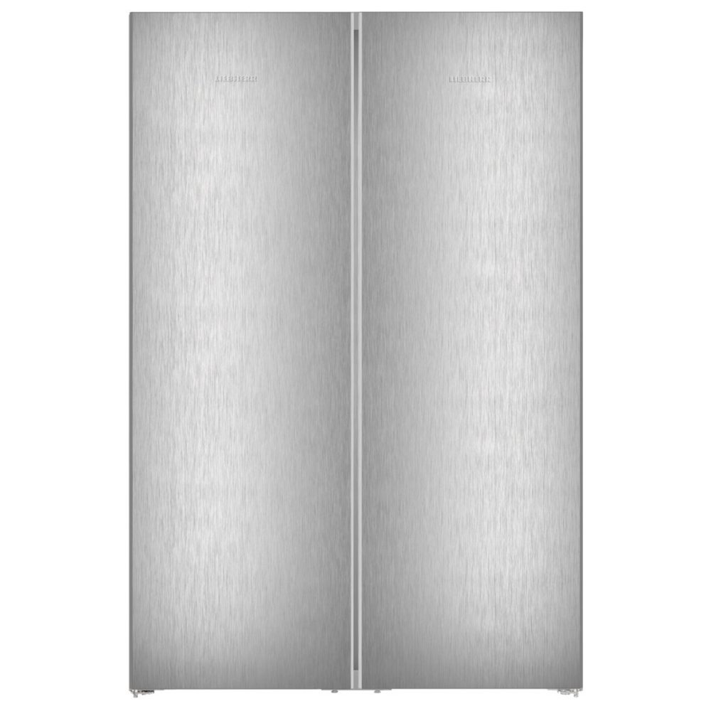 Liebherr 123cm Plus Biofresh Side By Side Fridge Freezer XRFSF5225 - Silver