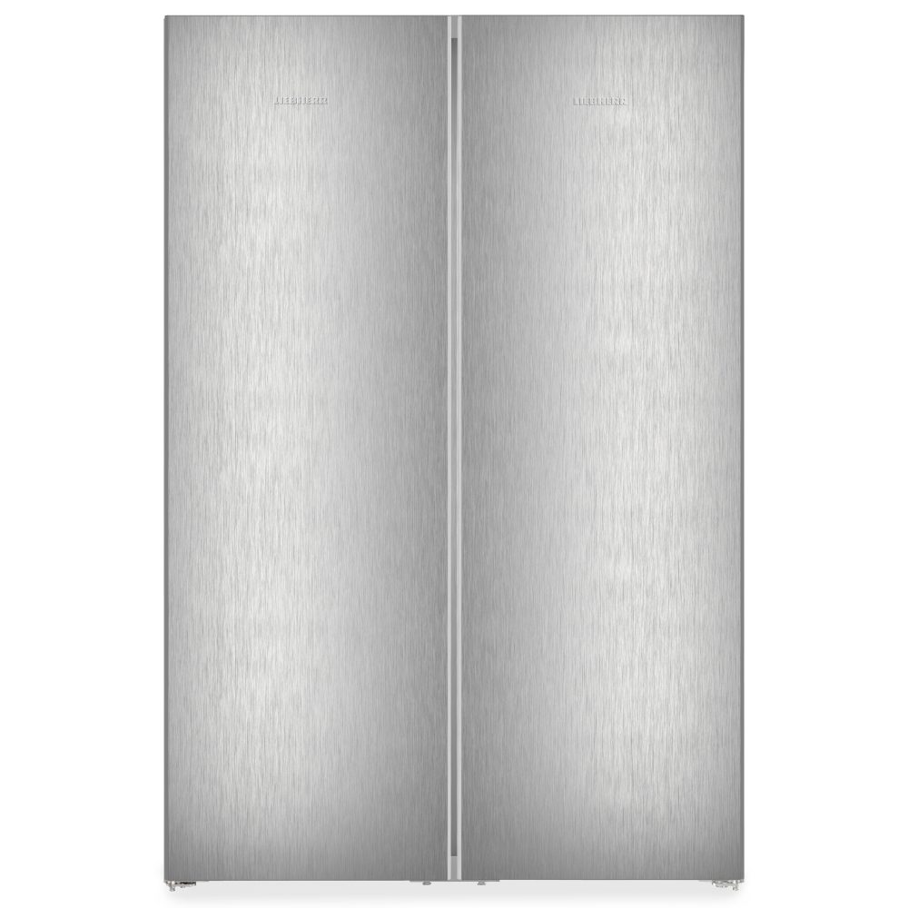 Liebherr 123cm Plus Biofresh Side By Side Fridge Freezer With Icemaker XRFSF5245 - Silver
