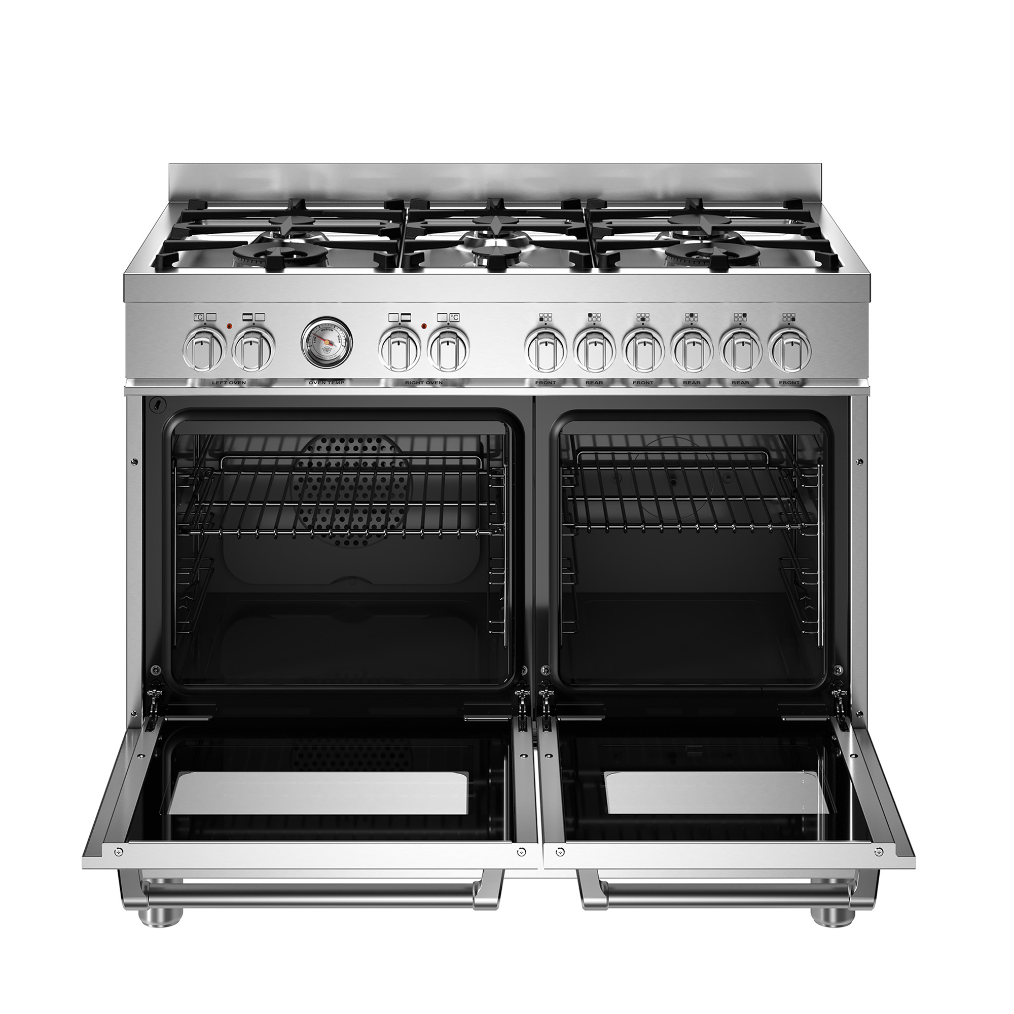 Bertazzoni 100cm Master Series Dual Fuel Range Cooker MAS106L2EXC - Stainless Steel Bertazzoni 100cm Master Series Dual Fuel Range Cooker MAS106L2EXC - Stainless Steel