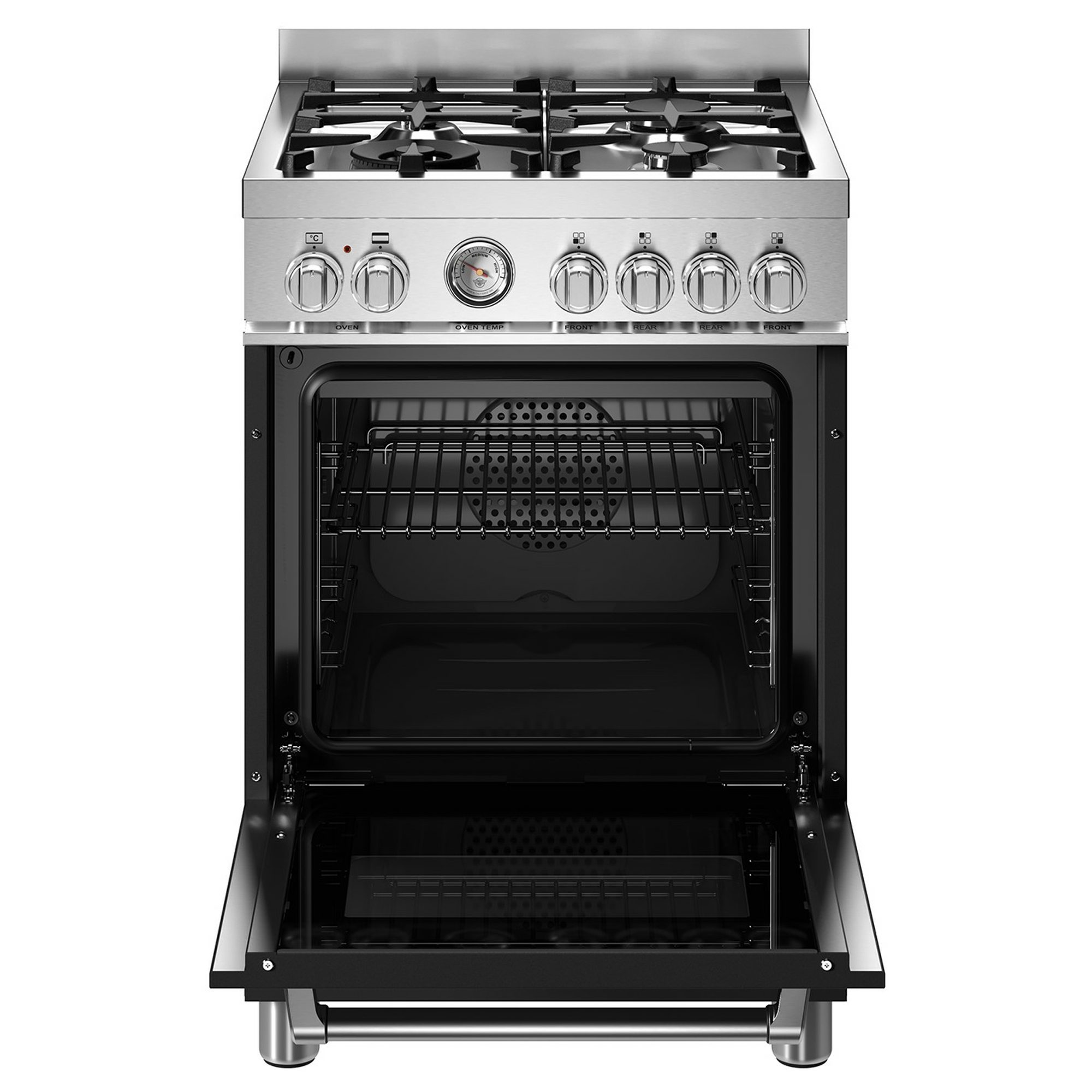 Bertazzoni 60cm Master Series Freestanding Dual Fuel Cooker MAS64L1ENEC - Black Bertazzoni 60cm Master Series Freestanding Dual Fuel Cooker MAS64L1ENEC - Black