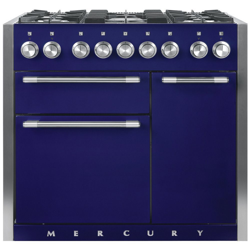 Mercury  100cm Dual Fuel Range Cooker MCY1000DFBB/ - Blueberry