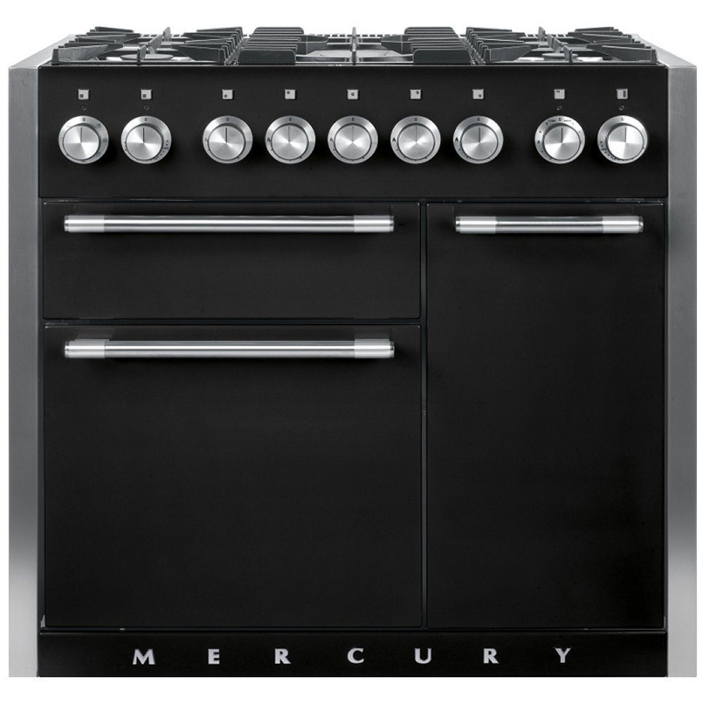 Mercury  100cm Dual Fuel Range Cooker MCY1000DFLQ/ - Liquorice